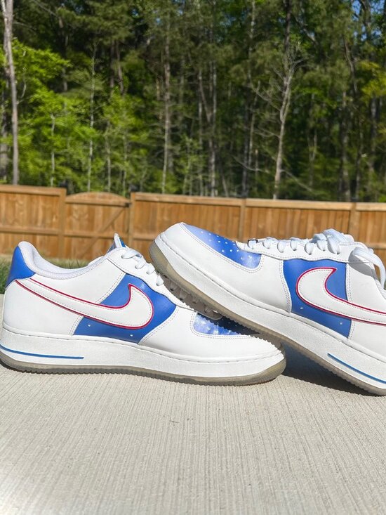 Nike Air Force 1 Other - Nike air force 1 low New Jersey Nets hardwood classics 100% authentic